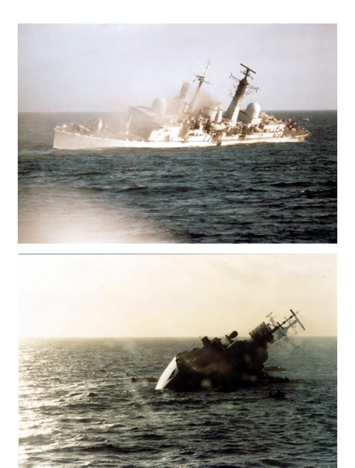 destructor HMS el Coventry